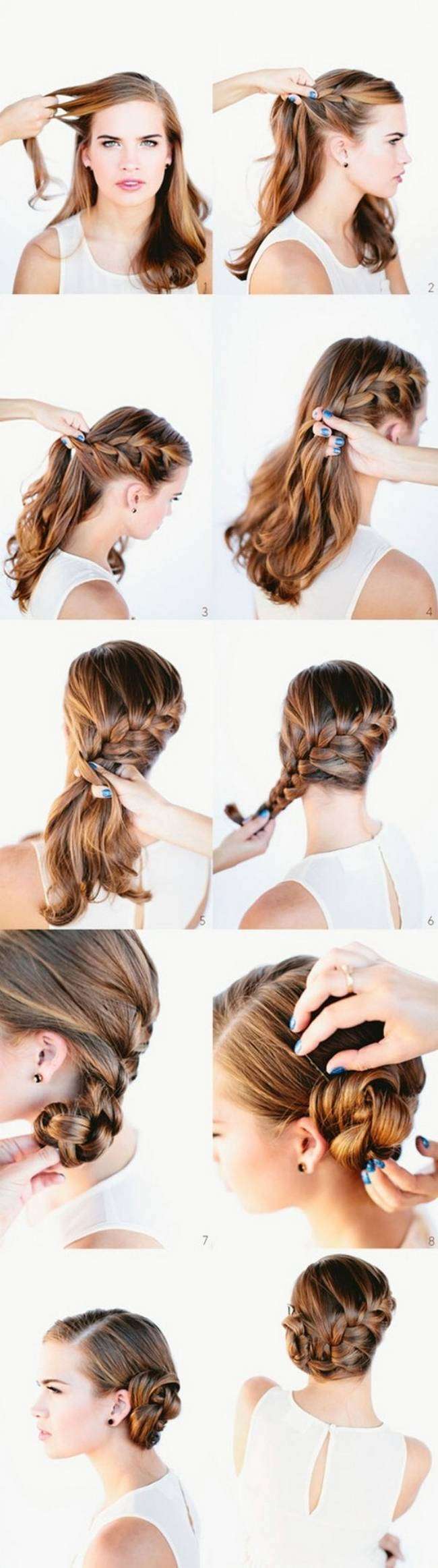 Holiday Hairstyle: Side Bun Tutorial In 4 Easy Steps | MomsWhoSave.com
