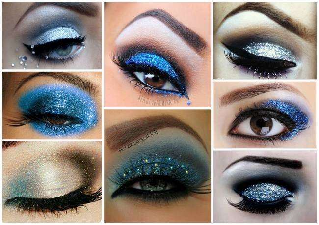 Magnificent Glitter Eyeshadows for Glamorous Look