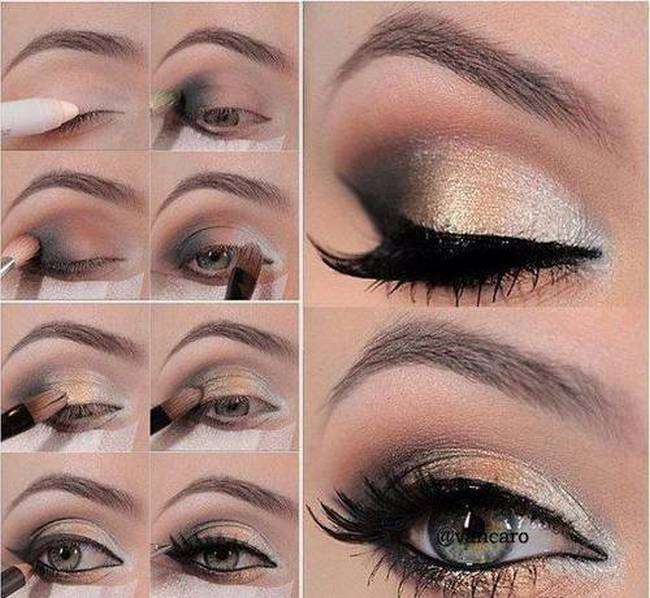 New Year S Eve Glitter Eye Makeup Tutorials